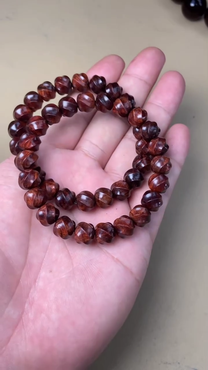 【闪购商品】黄花梨/降香黄檀手串/手链1.0（多样性，发其一）