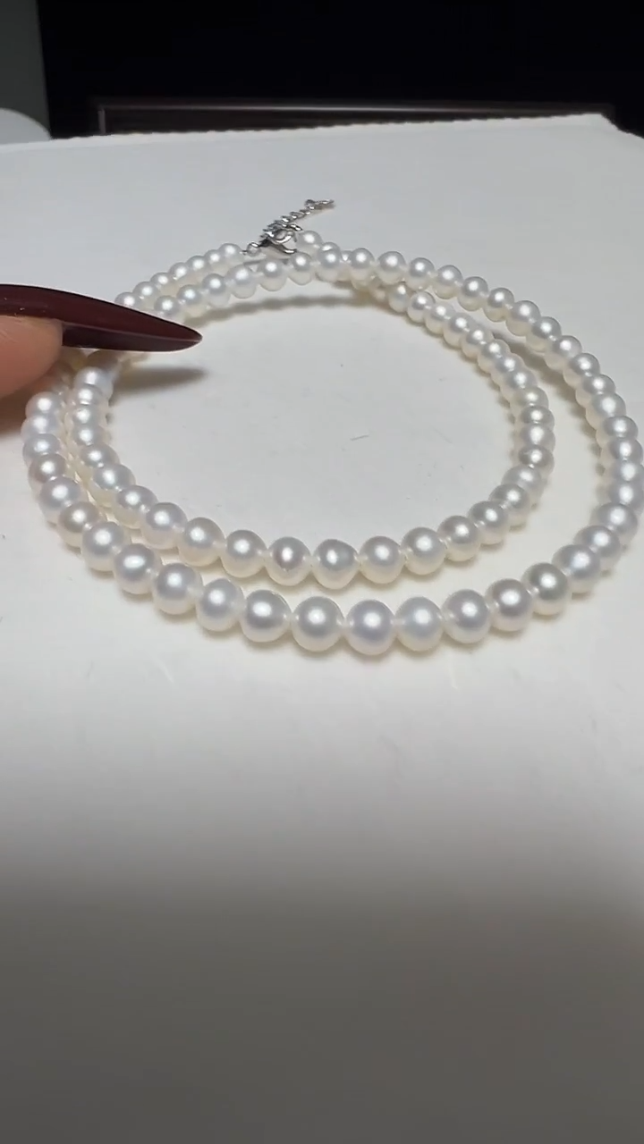 颈饰钛钢淡水珍珠永丽珍珠严选