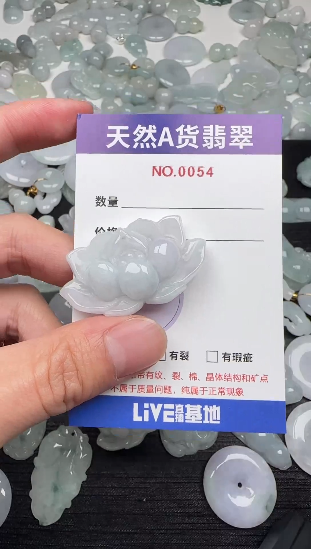 吊坠(不含链)未镶嵌翡翠54