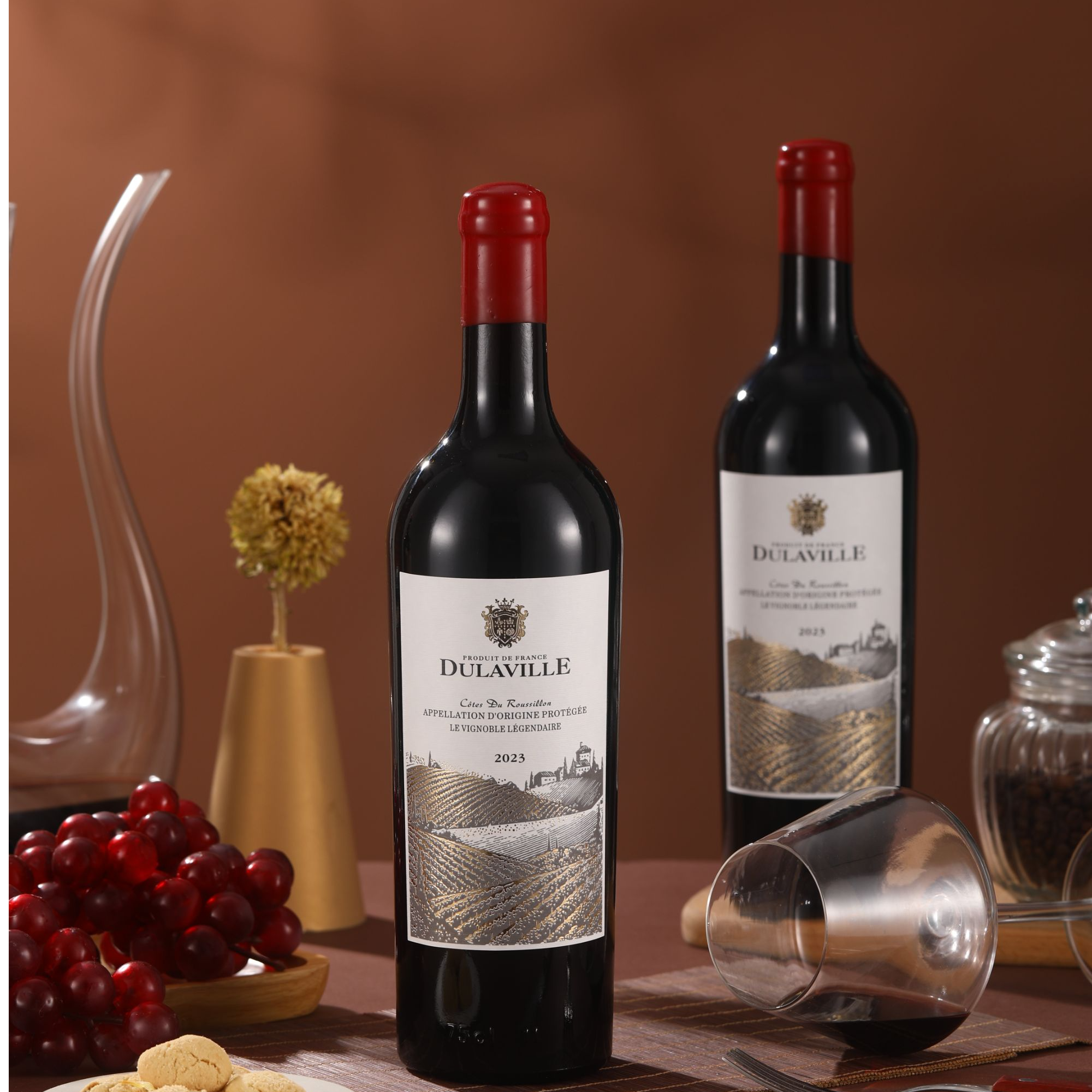 杜拉维耶葡园珍藏干红葡萄酒750ml适合微醺享受6支装