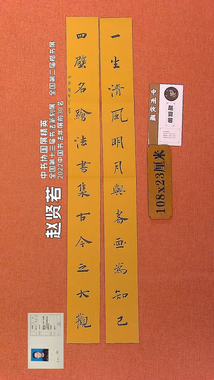 【闪购商品】书法60      赵贤若老师书法作品