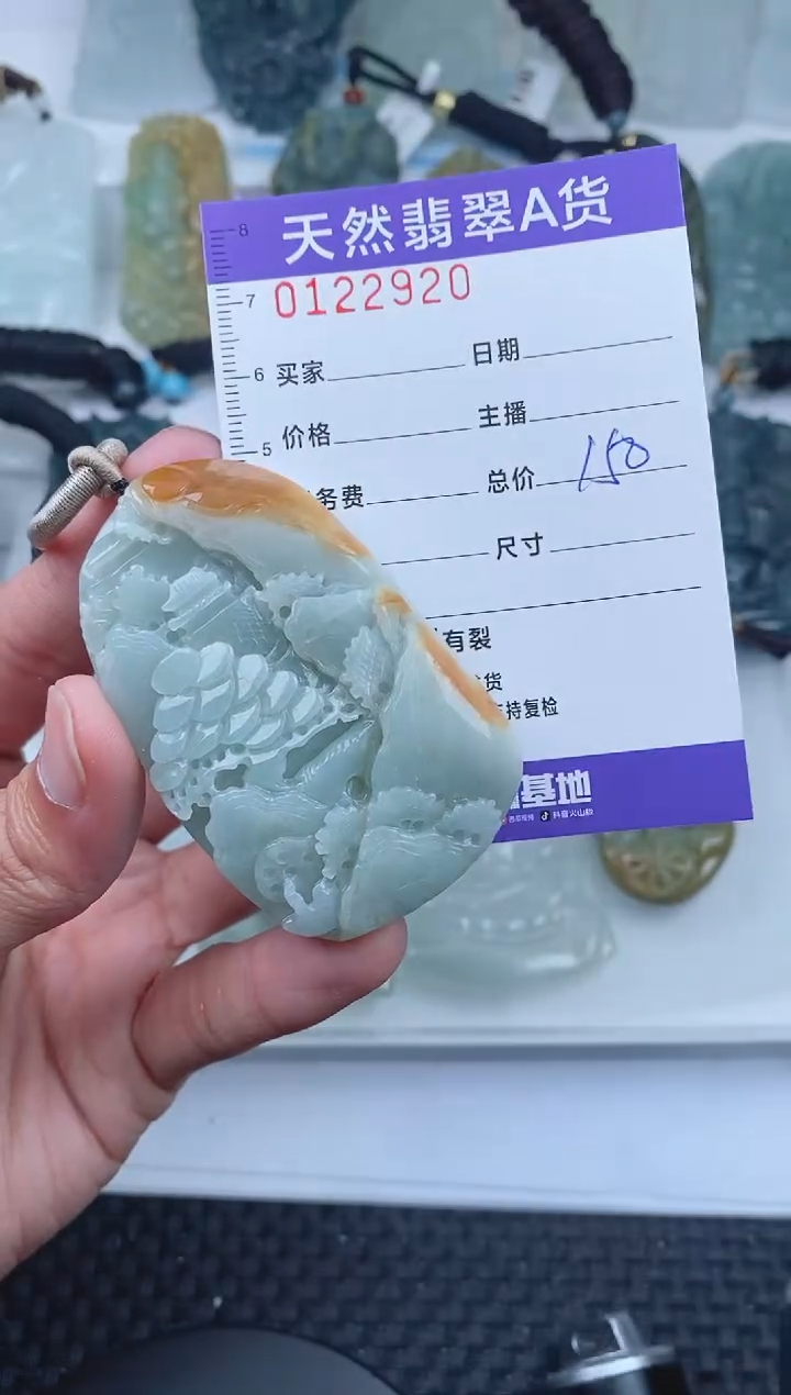 【闪购商品】翡翠颈饰未镶嵌        920