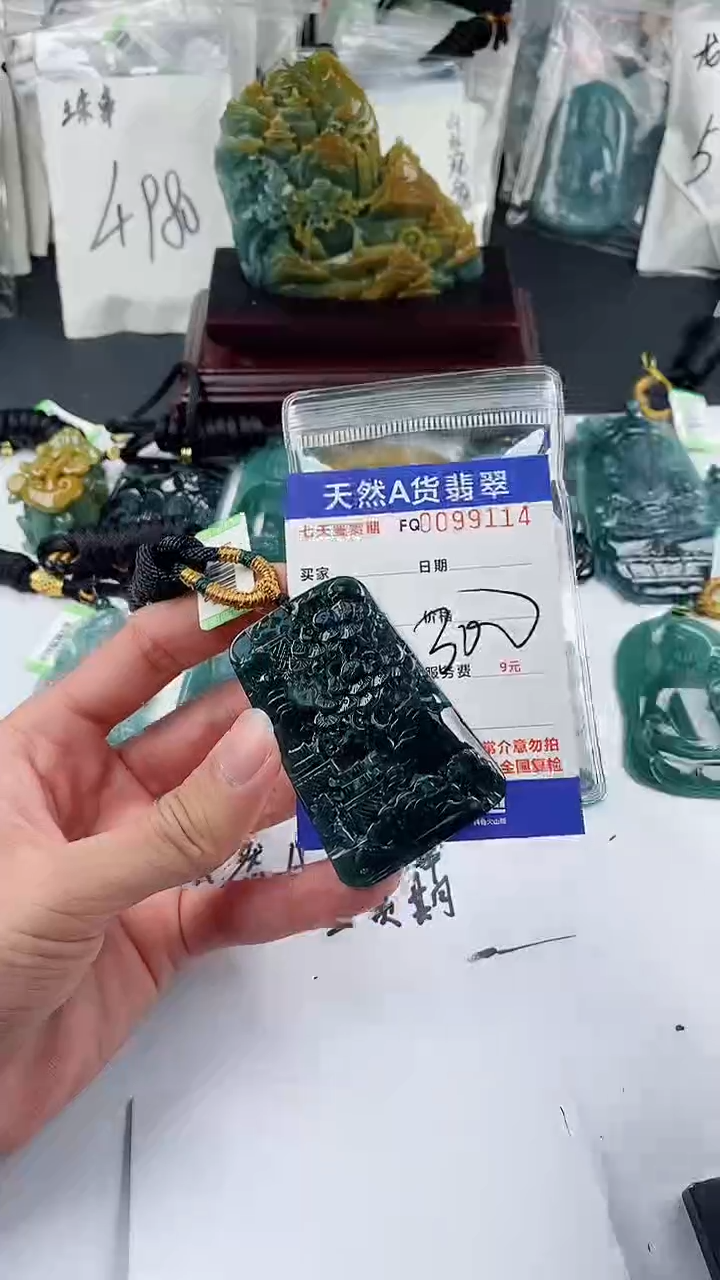 【闪购商品】翡翠颈饰未镶嵌          