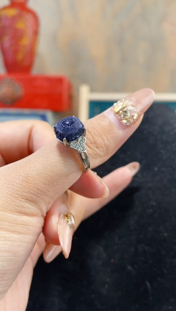 【闪购商品】非遗雕漆精品戒指