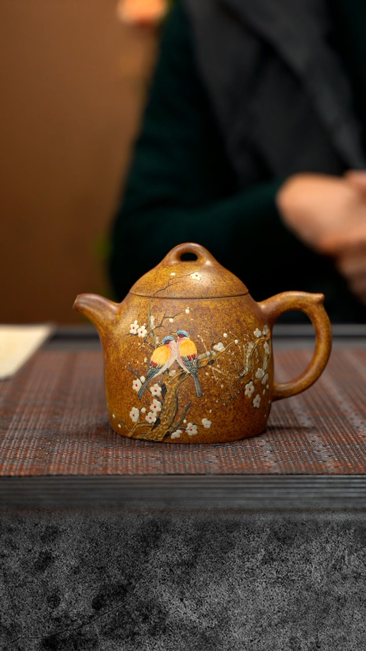 【闪购商品】紫砂茶壶火云烧 秦权 CFY