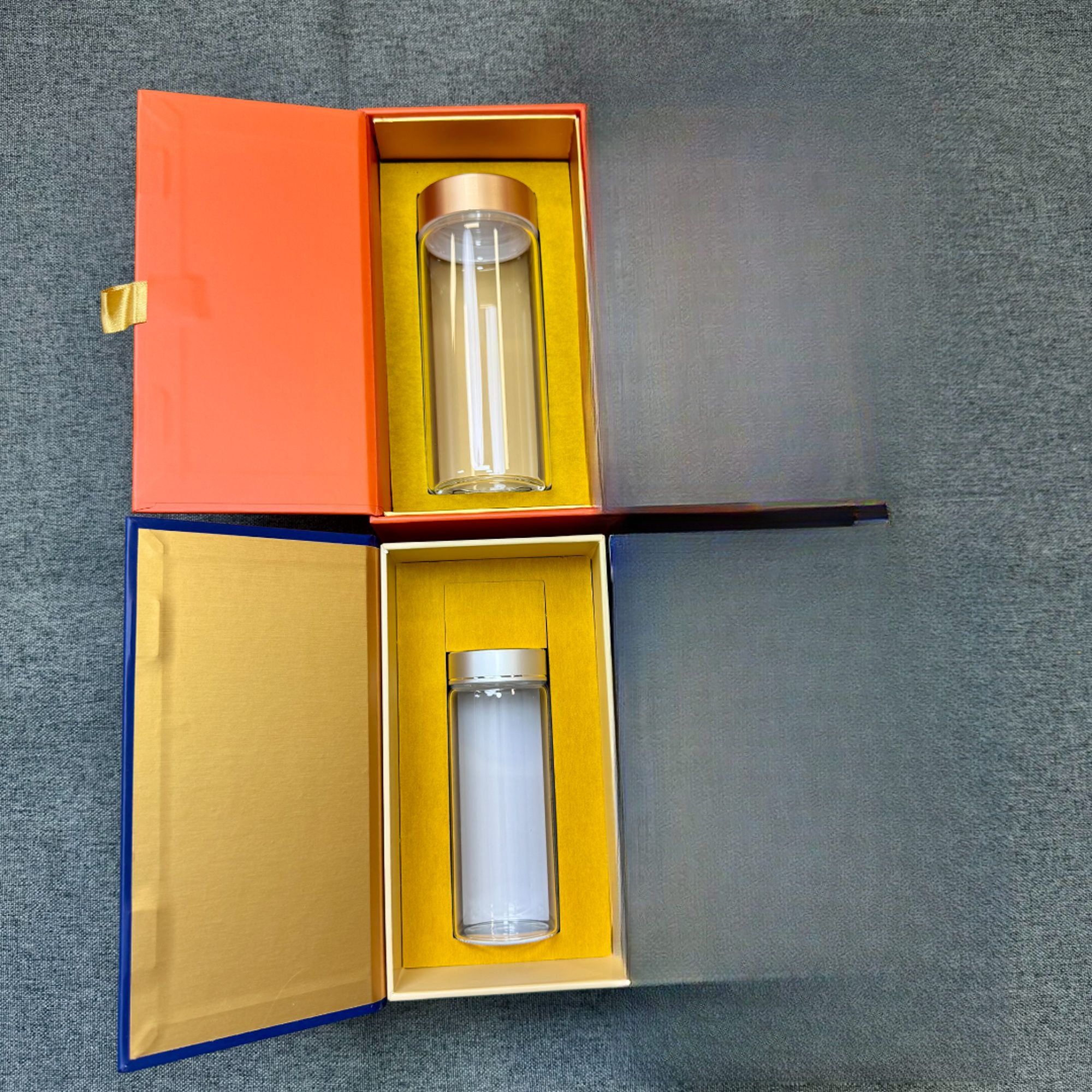 沉香高端礼盒套装水晶玻璃罐礼盒礼袋大小可选 送礼专用包装