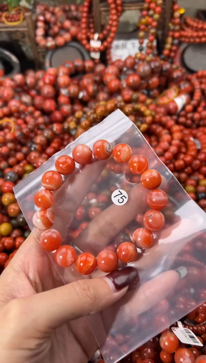 未镶嵌手串南红玛瑙12