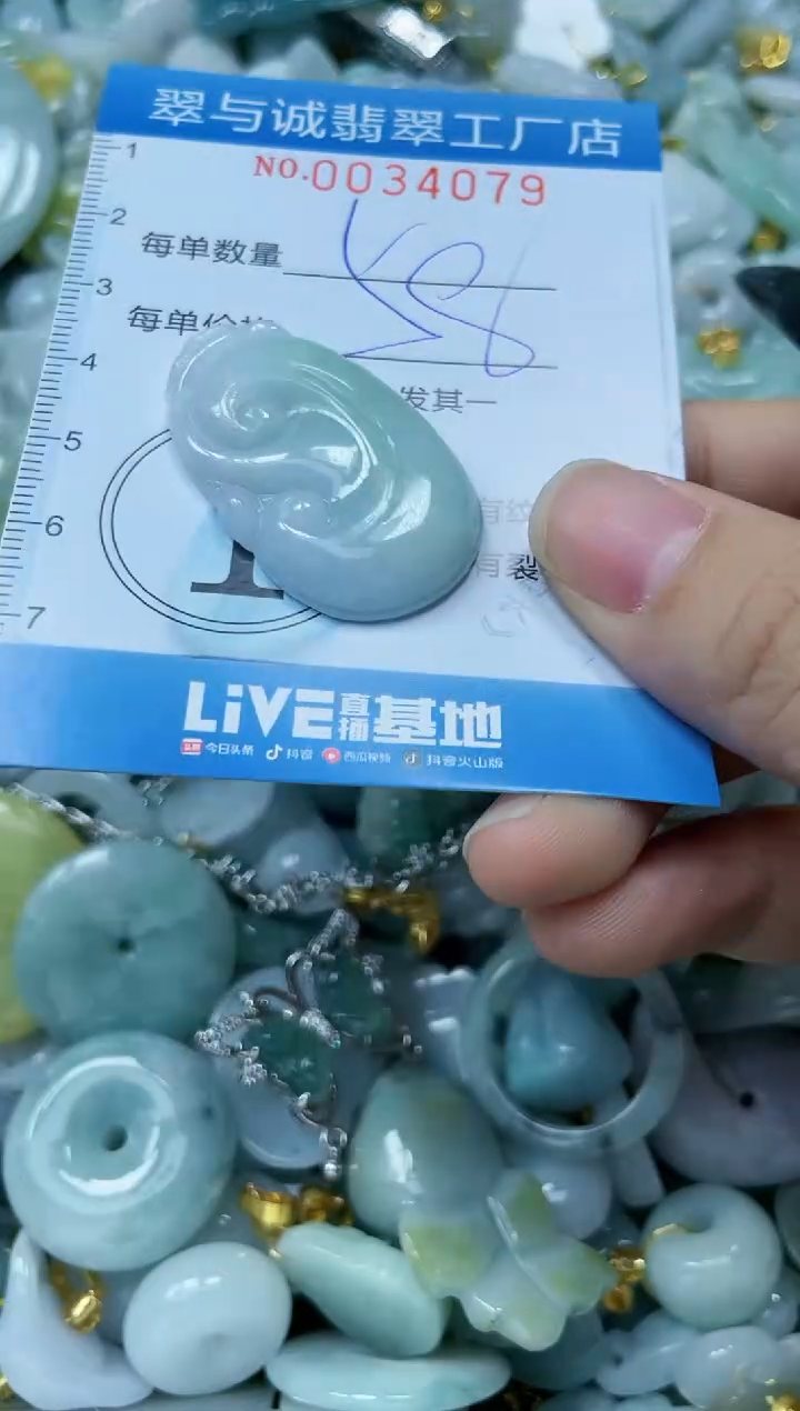 【闪购商品】翡翠颈饰未镶嵌闪购0034079