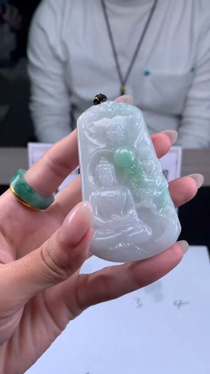 【闪购商品】定制翡翠未镶嵌不退不换CMH1件-A