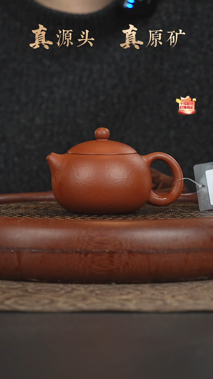 茶壶紫砂31a12赵庄朱泥西施170cc