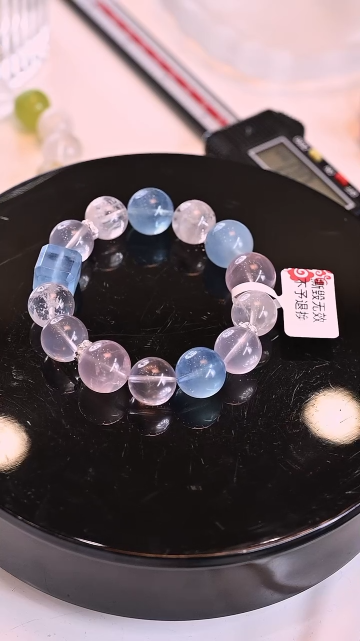 【闪购商品】水晶手串银S925镶嵌宁静闪闪