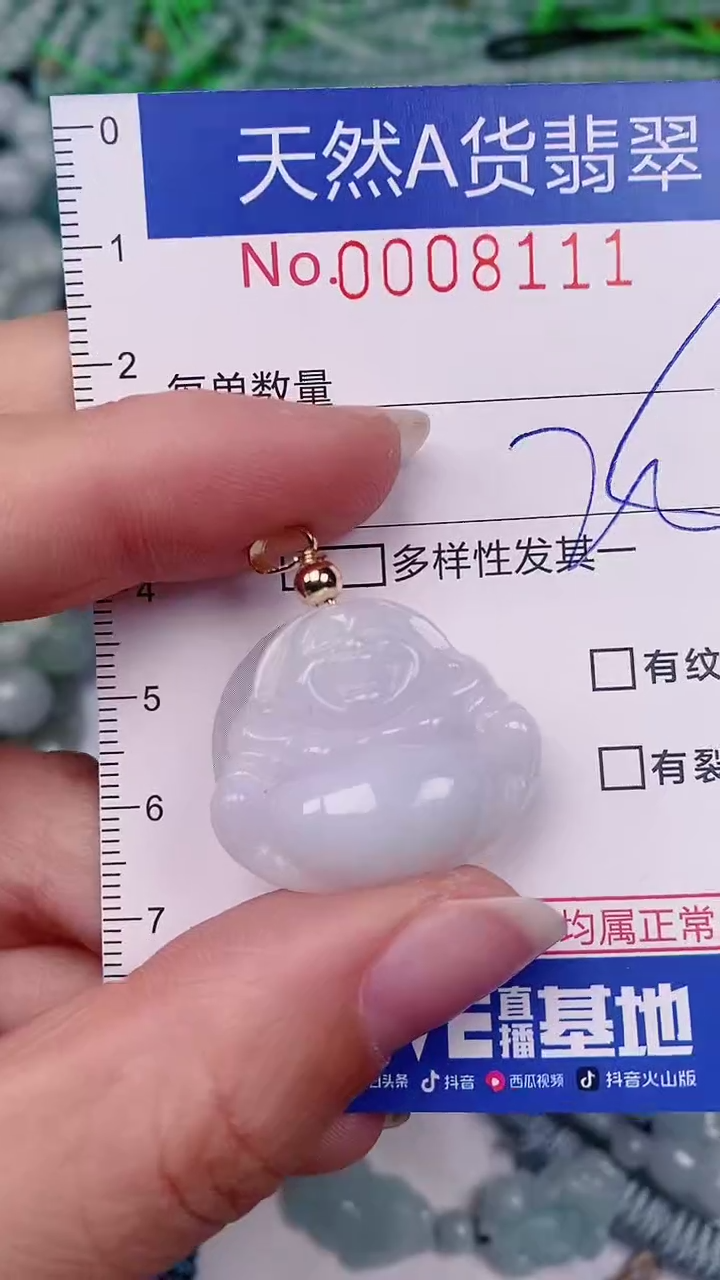 【闪购商品】翡翠颈饰未镶嵌00008111