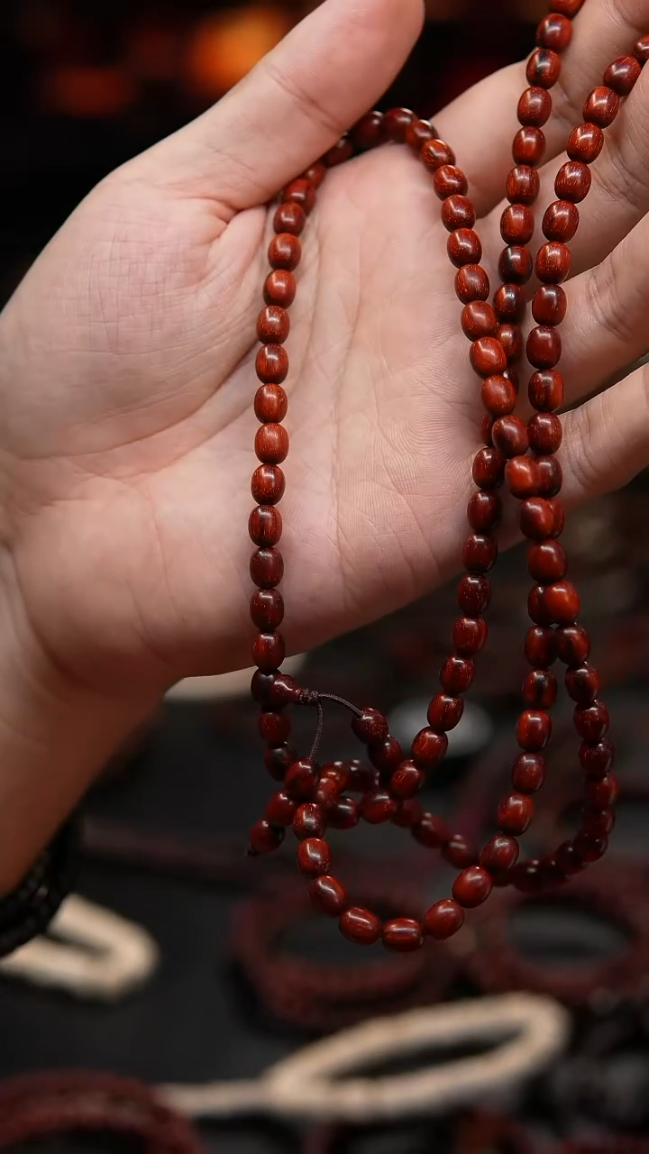 手串/手链小叶紫檀小米粒108长串