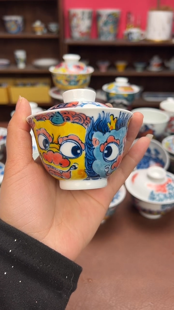 【闪购商品】宠粉福利价        双子星盖碗