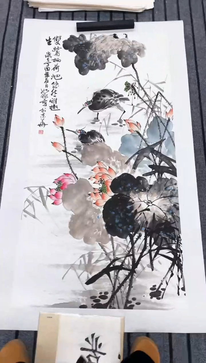 精品国画花鸟作品