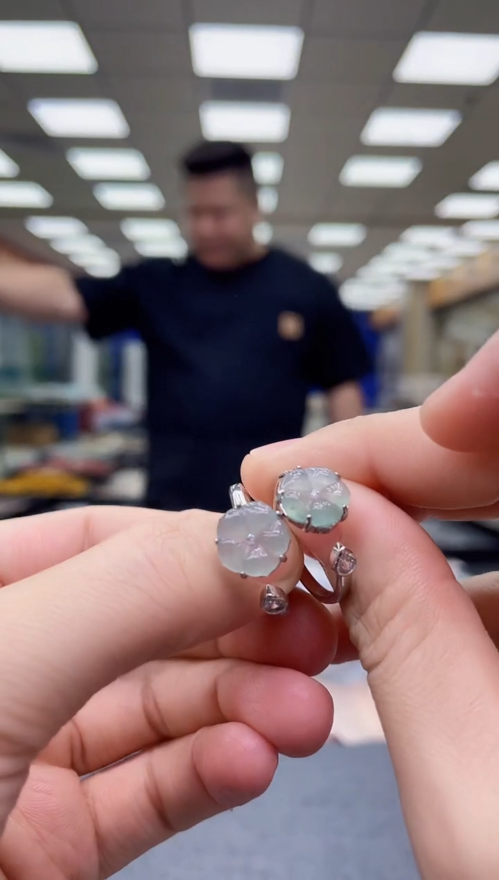 未镶嵌戒指翡翠AAAAAA-多样性发其一MC-MC007