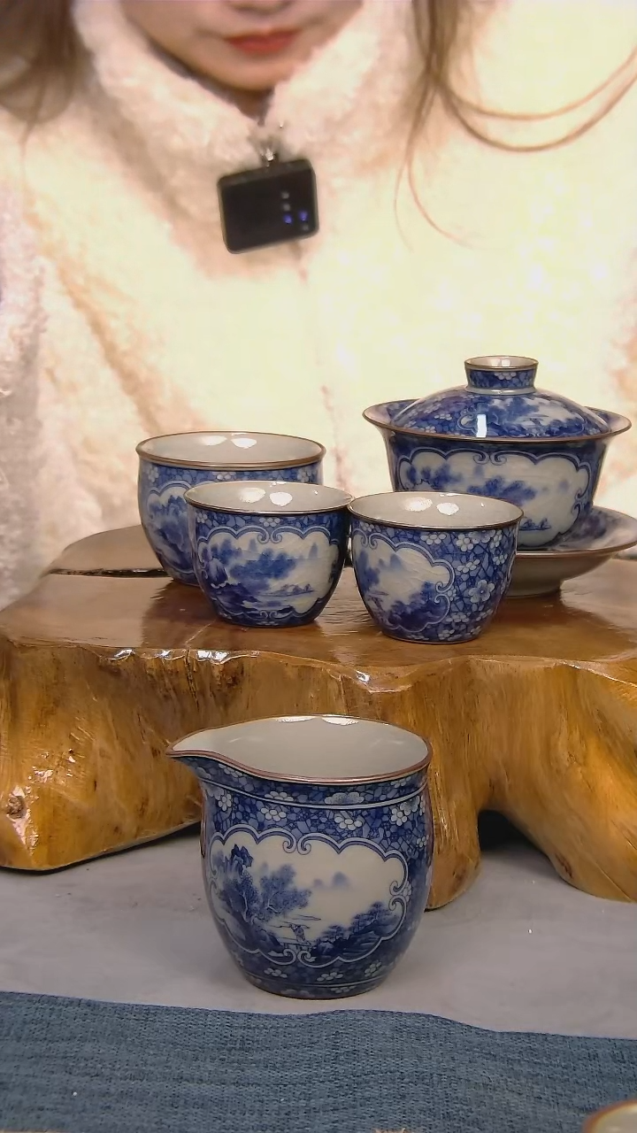 【闪购商品】简装家用款5件套 陶瓷家用茶具系列