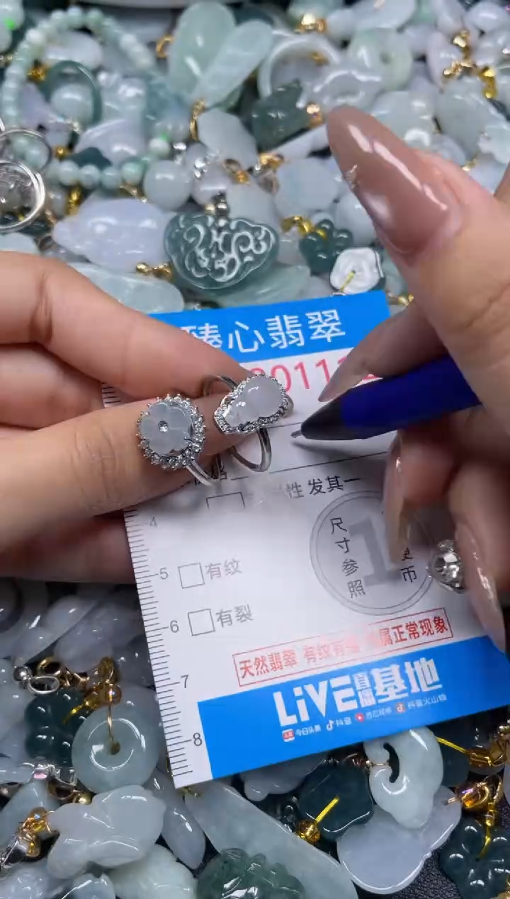 颈饰未镶嵌翡翠1112