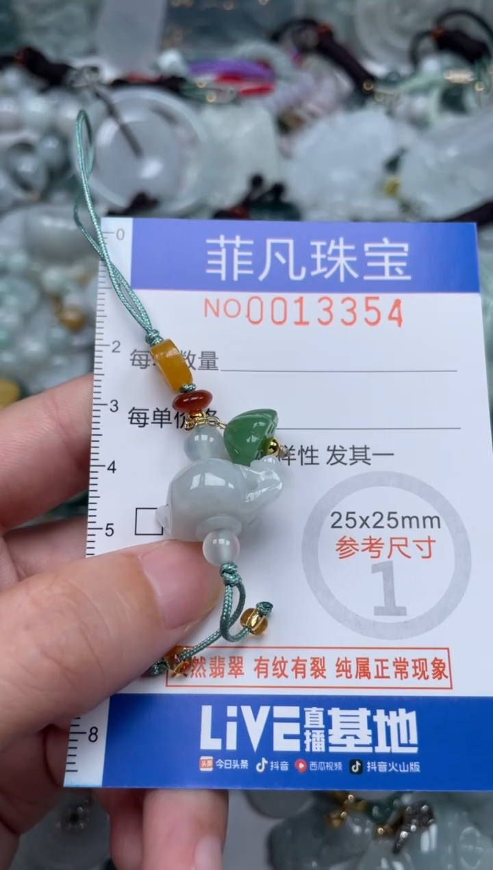 颈饰未镶嵌翡翠13354