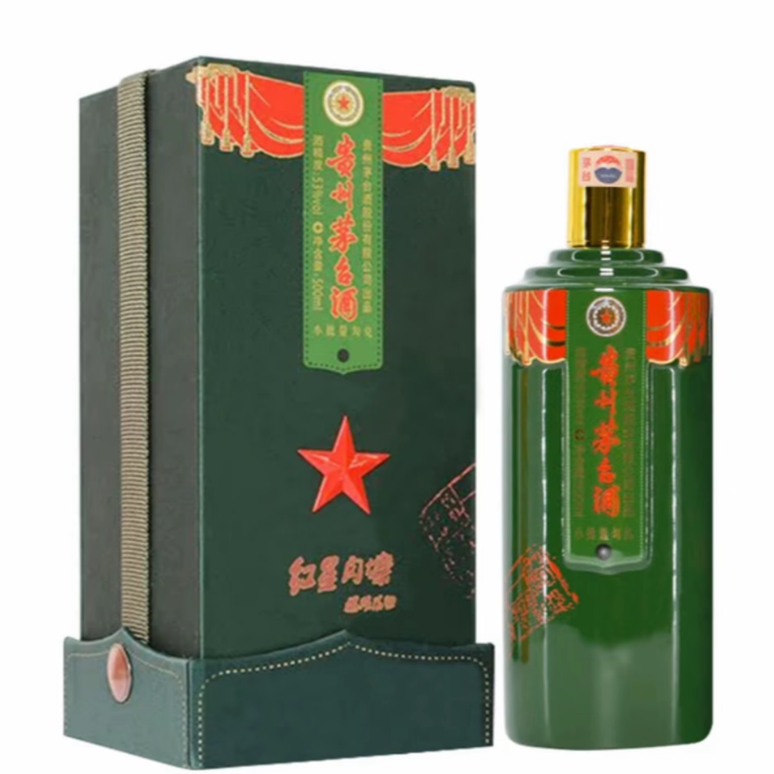 2017年茅台红星闪烁500ml53度