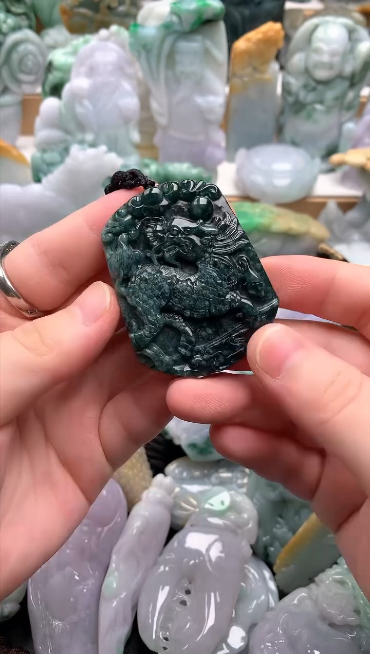吊坠(不含链)未镶嵌翡翠1