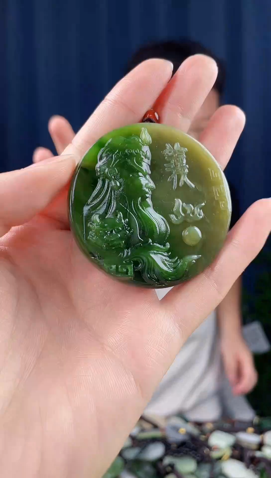 未镶嵌和田玉挂件拍一发一，多样性发货