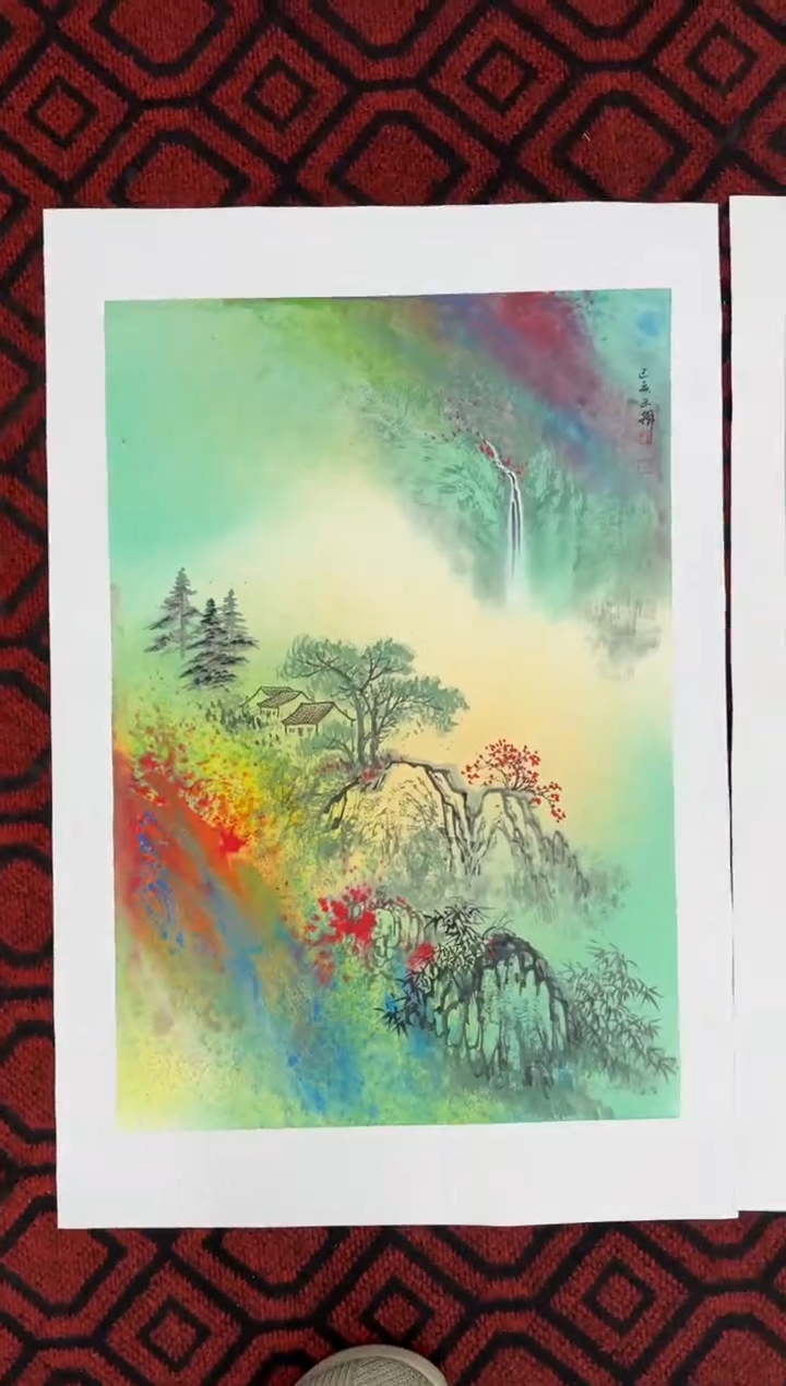 【闪购商品】国画国画绘画山水花鸟