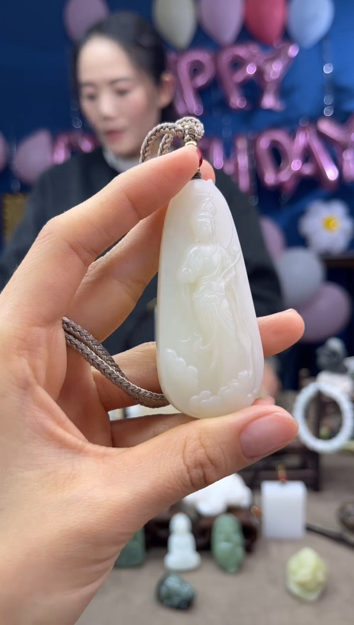 【闪购商品】和田玉颈饰未镶嵌1