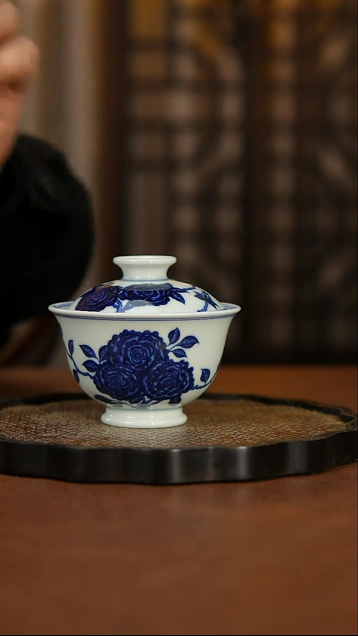 【闪购商品】杯景德镇陶瓷杯盖碗21