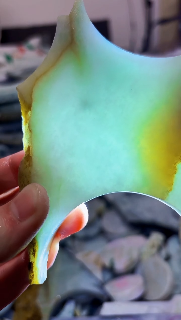 【闪购商品】翡翠颈饰未镶嵌A货白文1748