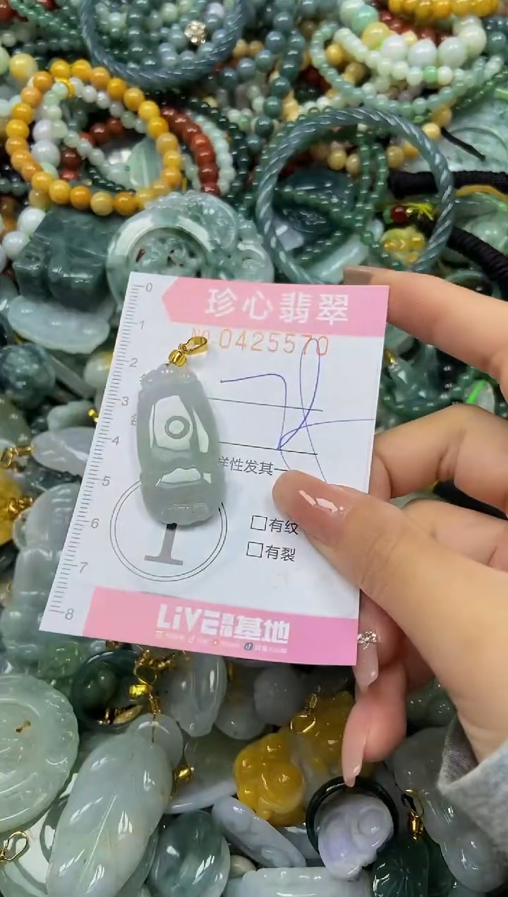 颈饰未镶嵌翡翠闪购0425570