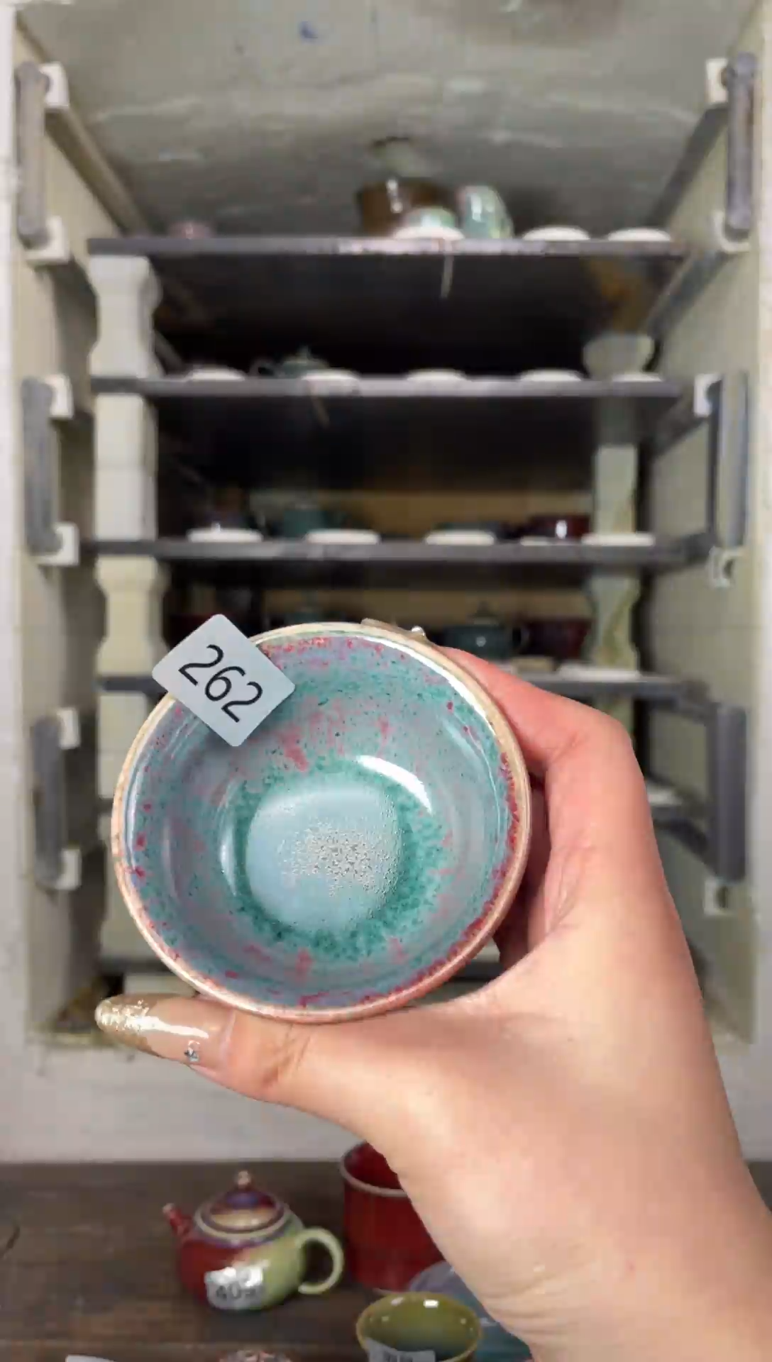 【闪购商品】摆件钧瓷手工茶器窑变