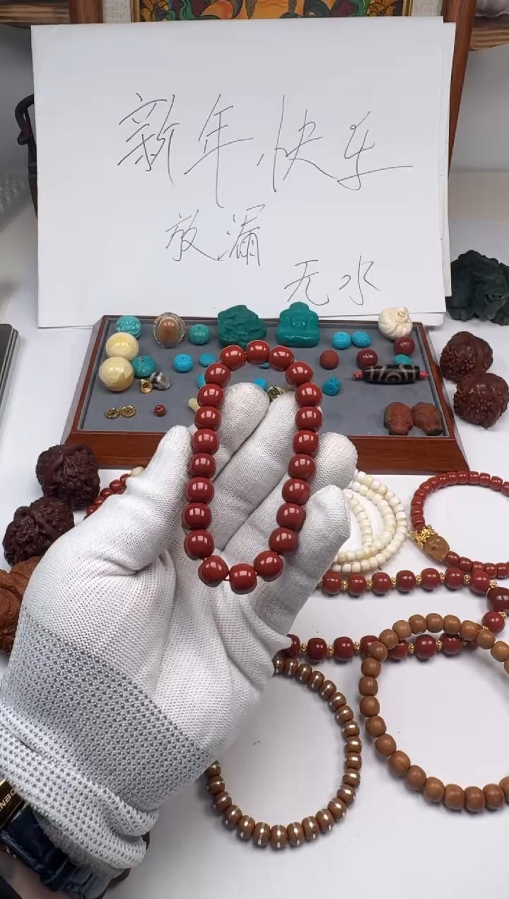 未镶嵌手串南红玛瑙未镶嵌 手串 南红玛瑙