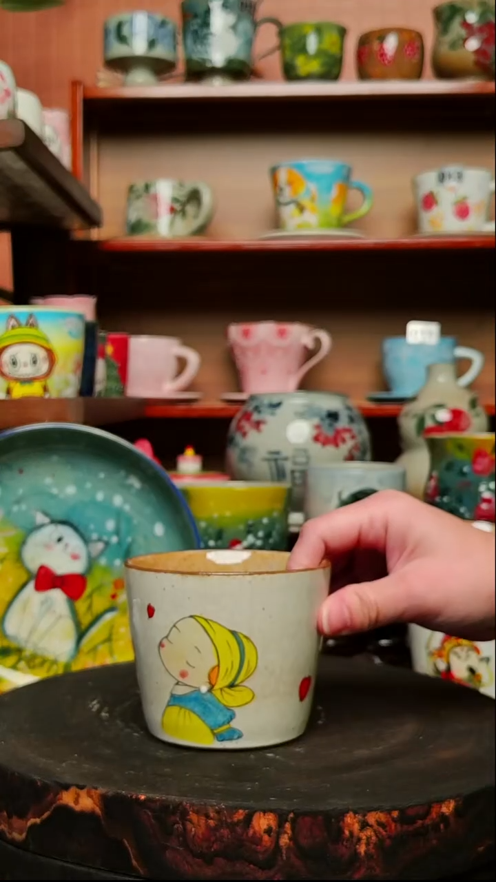 摆件陶景德镇高温创意陶瓷有瑕