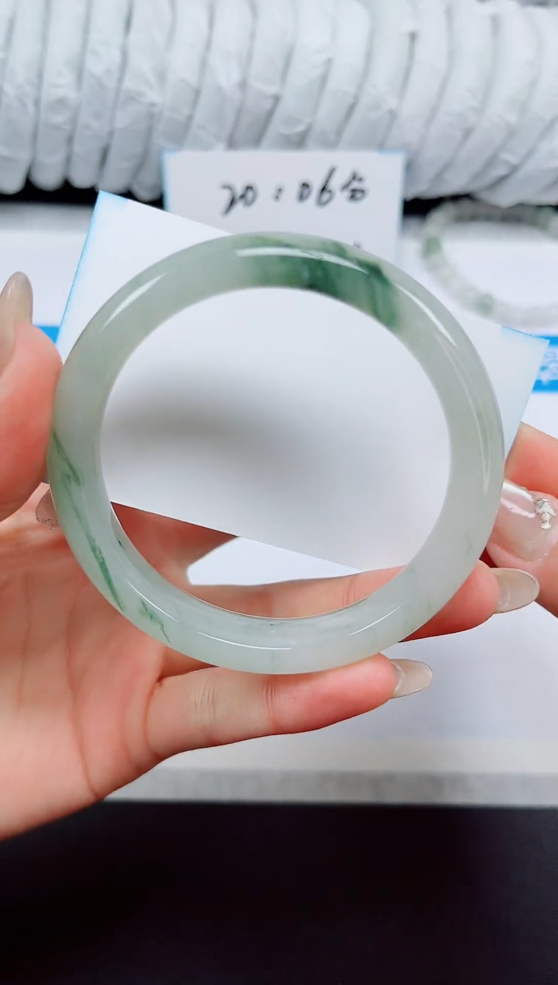 未镶嵌手镯石英岩玉6-60.4