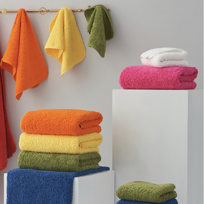 870克ABS原厂订单.Alei进口高克重长绒棉A类材料圆弧包边毛浴巾