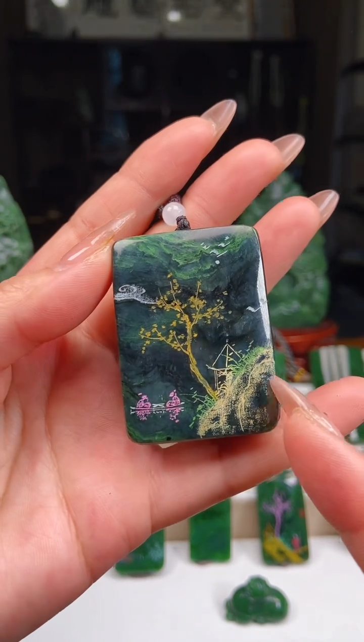 【闪购商品】和田玉挂件未镶嵌1