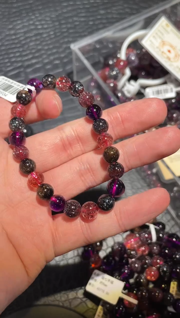 【闪购商品】水晶手链未镶嵌单圈超七A8