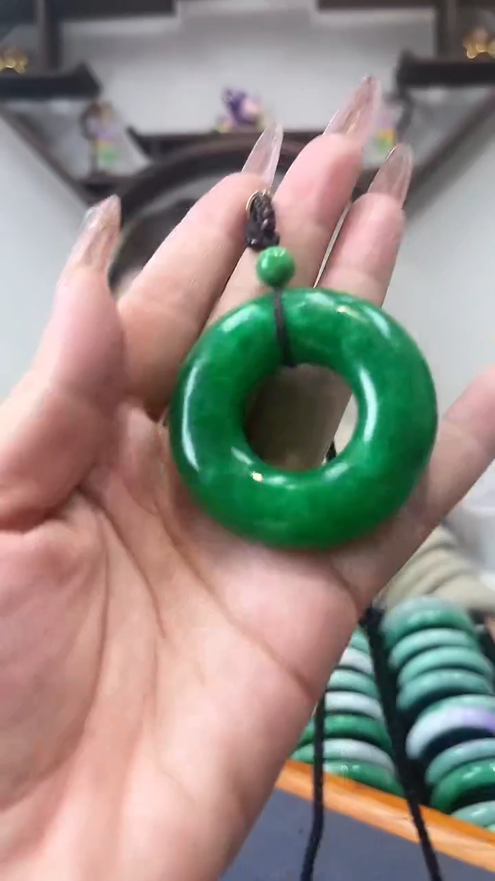 【闪购商品】砖雕闪39 平安扣吊坠