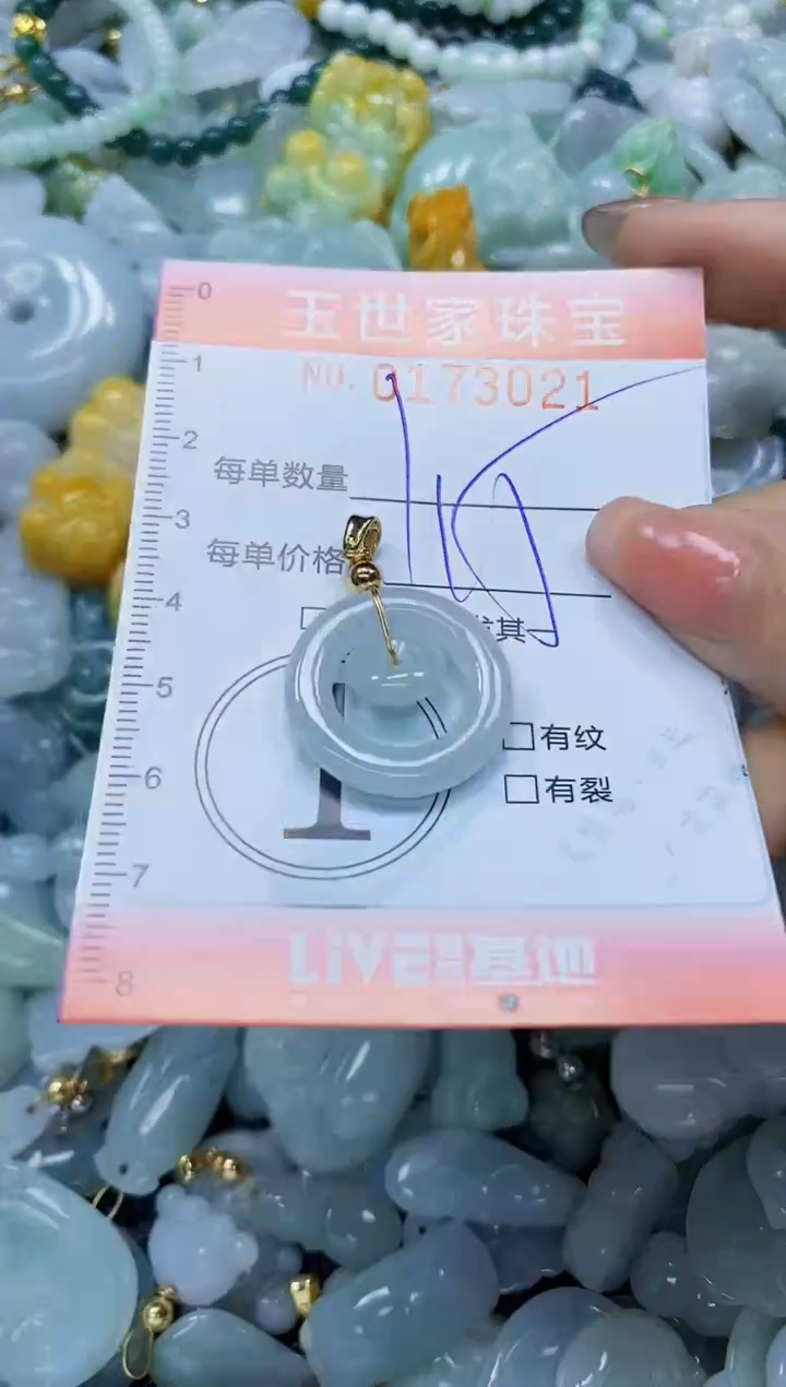 【闪购商品】翡翠颈饰未镶嵌闪购0173021