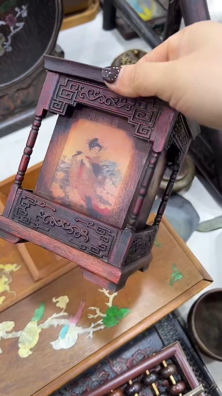 木沐头淘摆件木雕件