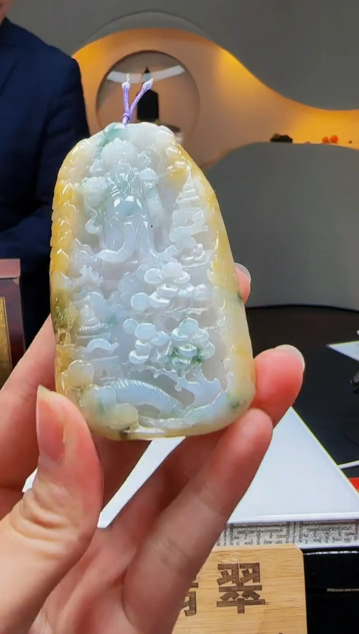 【闪购商品】定制翡翠未镶嵌Q03623翡翠毛货