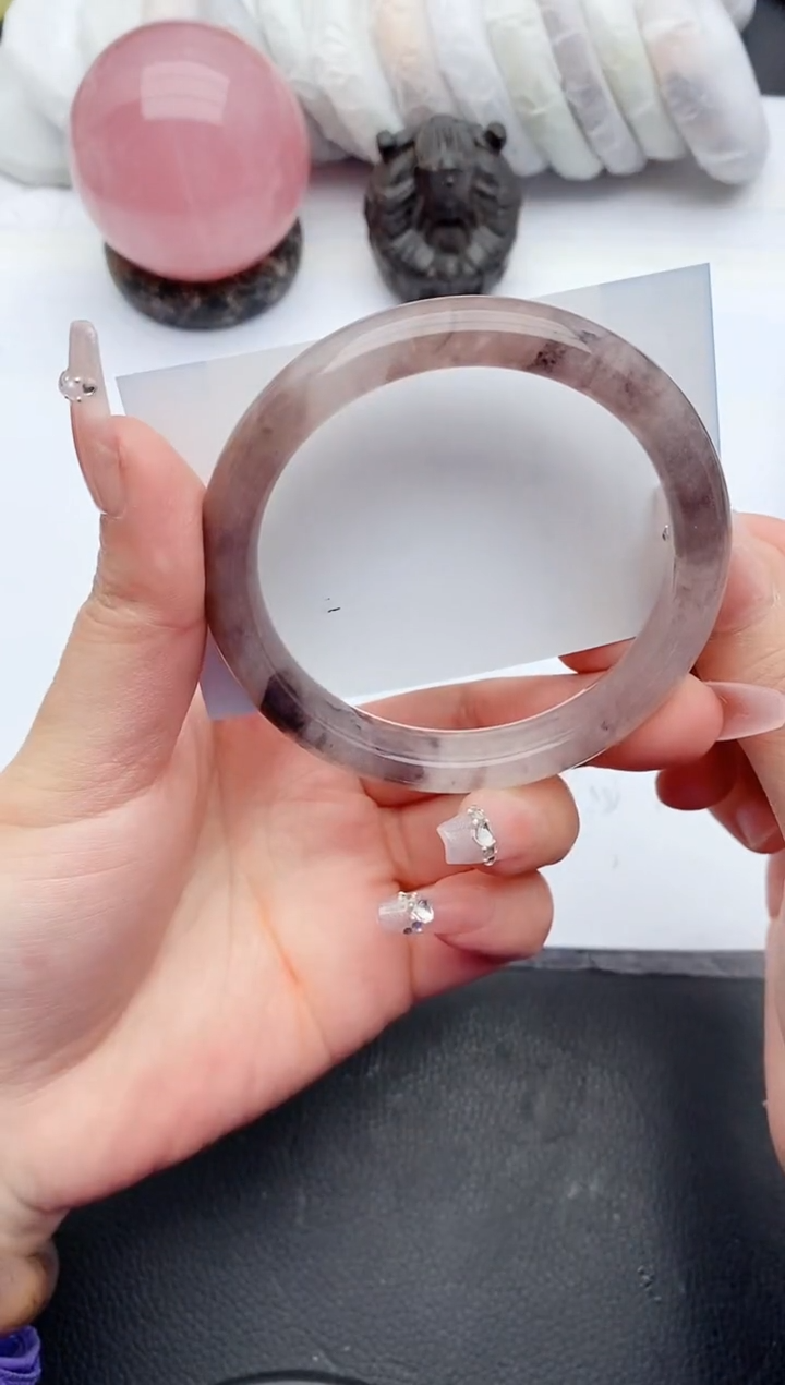 【闪购商品】石英质玉手镯未镶嵌G12+58/59