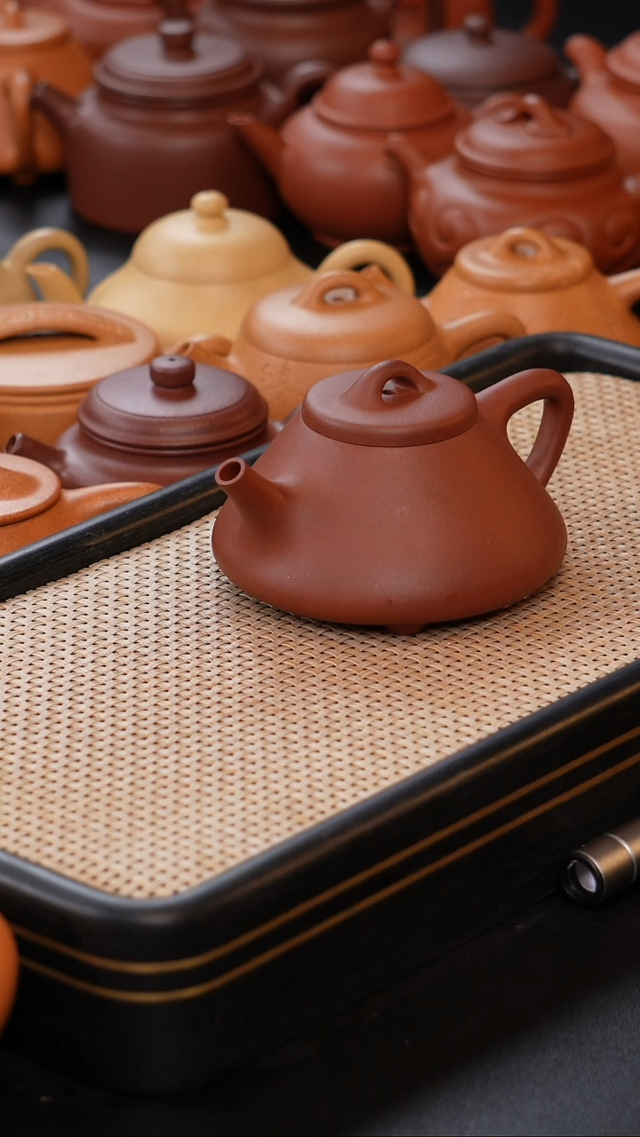 茶壶紫砂微瑕子冶石瓢