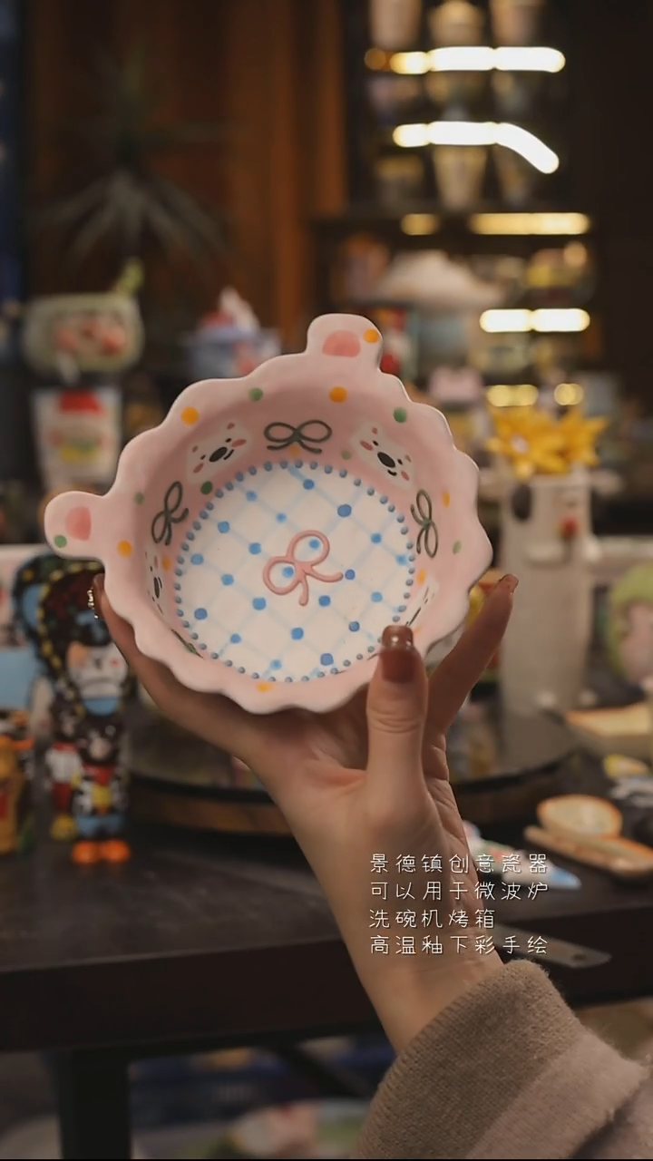 景德镇釉下彩绘设计师款式陶瓷