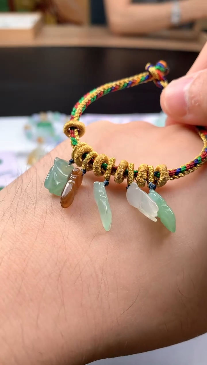 未镶嵌手链翡翠翡翠