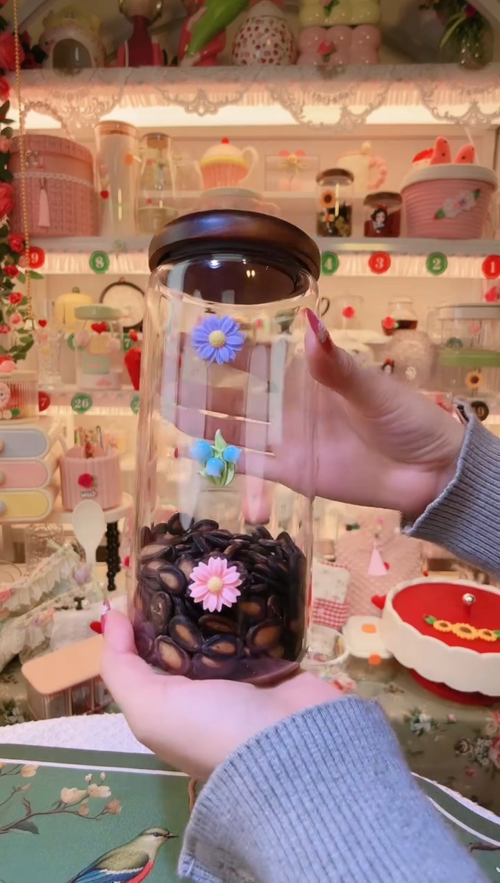 铃兰花大容量密封罐——手工制作品质好！