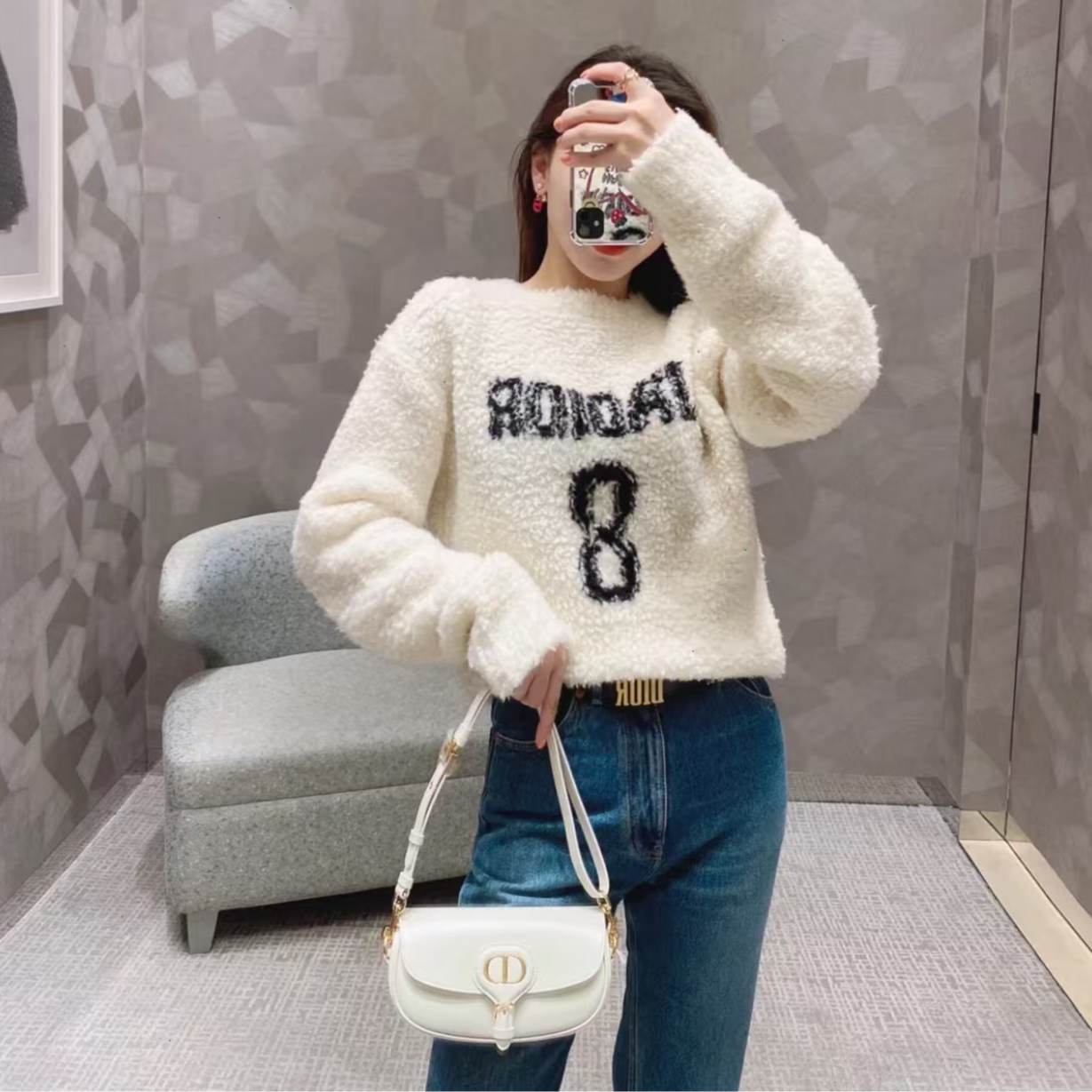 99新 DIOR/迪奥 双双臻选/tt00072/迪奥毛衣/40