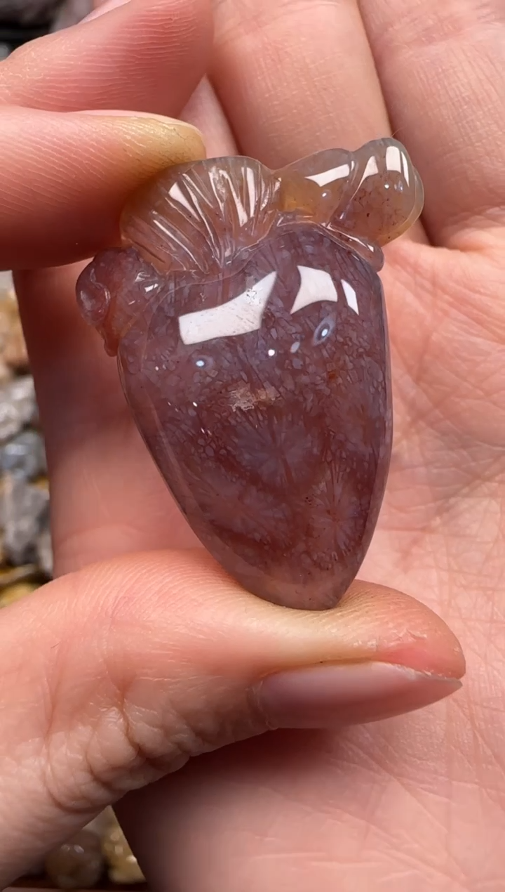 【闪购商品】硅化珊瑚（珊瑚玉）颈饰未镶嵌752