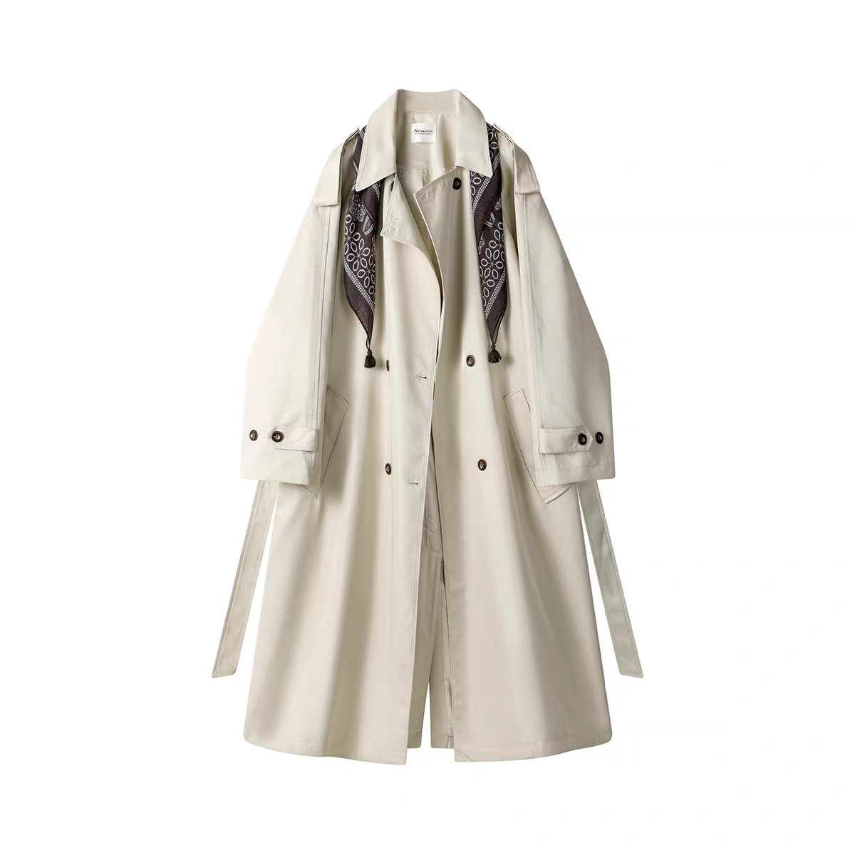 D101-200厚款宽松风衣（按主播编码下单）（非图片）